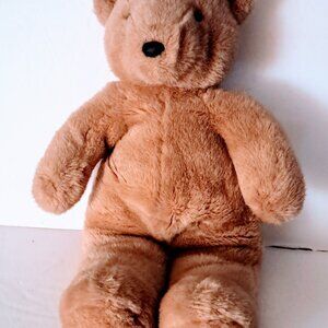 Vintage Brown Teddy Bear Plush 18"